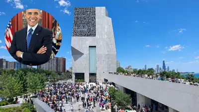Barack Obama’s presidential centre in Chicago was planned as a major investment in the city’s