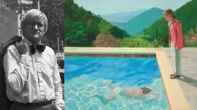 In 1980, a signed Hockney print went inside Paper Pools; 46 years later, Norwich volunteer Jemma