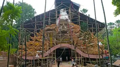Mishra, a resident of Park Street, said the idea of bringing a Durga Puja to the locality had