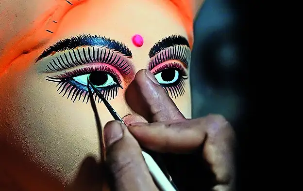 Mishra, a resident of Park Street, said the idea of bringing a Durga Puja to the locality had