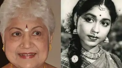 Sowcar Janaki , the elegant actor whose career spanned more than seven decades of South Indian