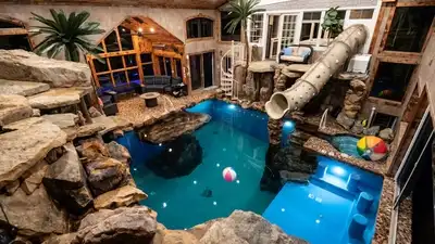 So, when he discovered that he would have to wait another year for the pool installation, he