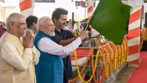 Prime Minister Narendra Modi inaugurated the first operational stretch of Chennai Metro Rail
