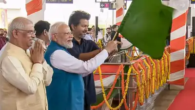 Prime Minister Narendra Modi inaugurated the first operational stretch of Chennai Metro Rail