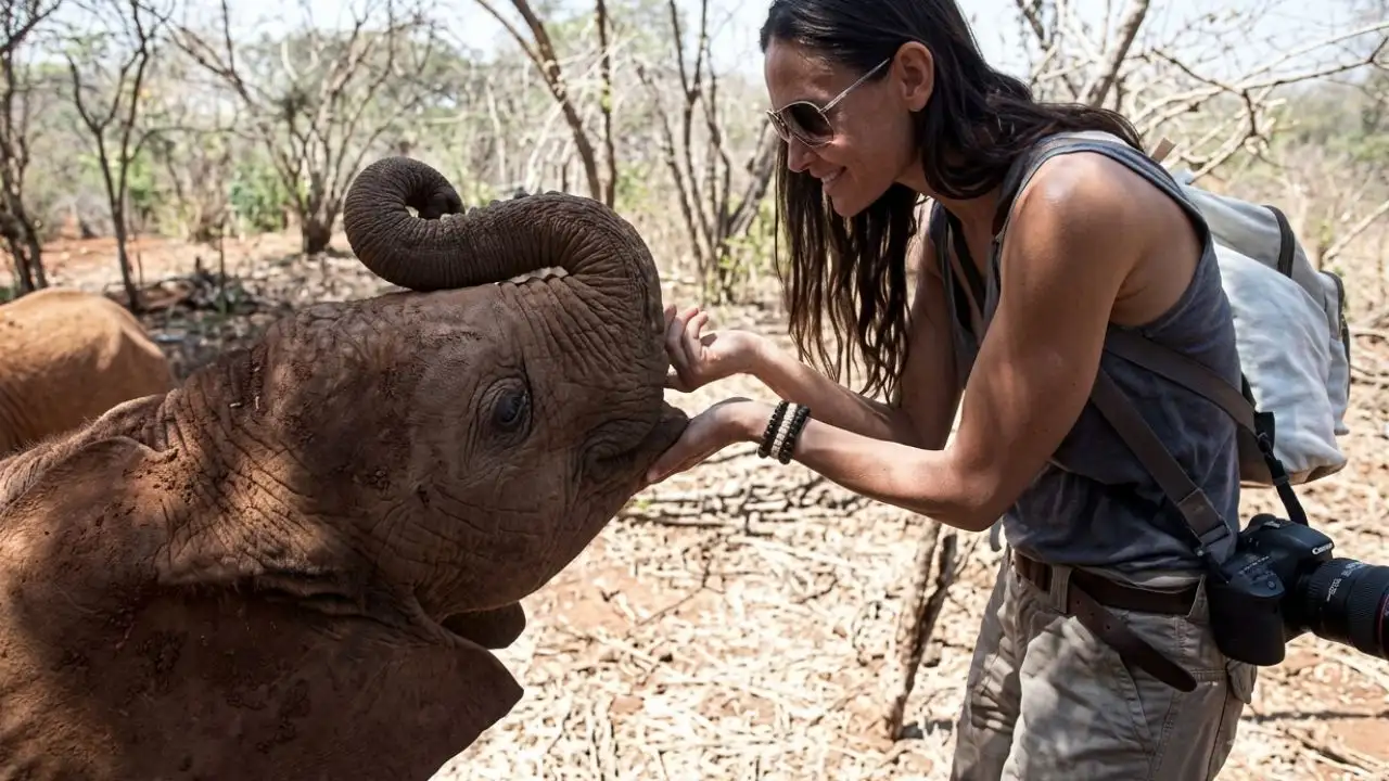 Demi Moore and Ashton Kutcher visited the David Sheldrick Wildlife: The wider industry impact