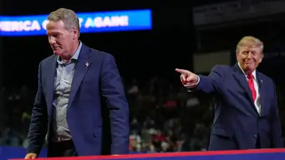 US President Donald Trump went into graphic detail about Republican Senator Jon Husted’s