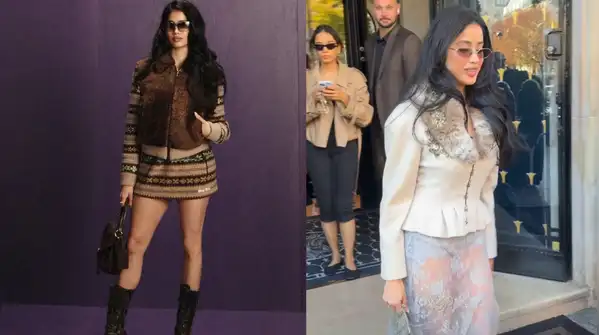 Janhvi Kapoor has injected a little Bollywood excitement into the 2026 Paris Fashion Week