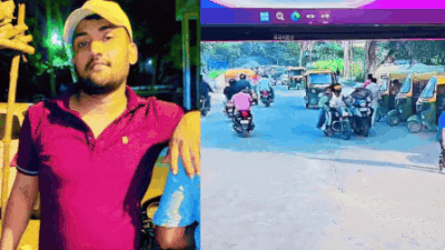 four men riding a motorcycle allegedly overtook and intercepted him before stabbing him