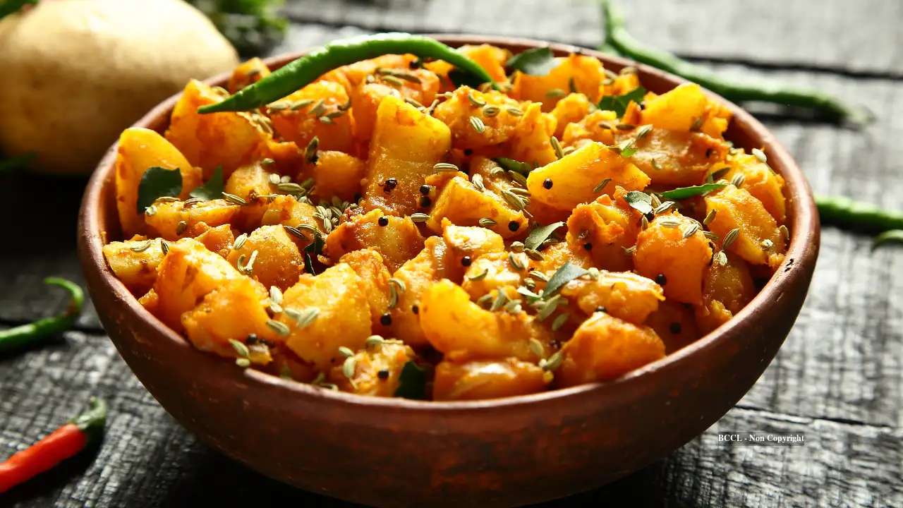 Himachali aloo-seb makes a convincing argument for giving the fruit a place in your savoury