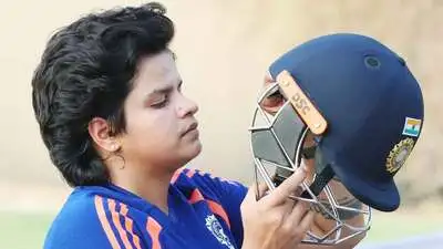 India vice-captain Shafali Verma has received an official reprimand for throwing the ball