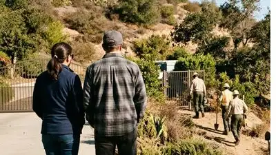 California couple argues county entered their property for road-safety work, they spent $300,000