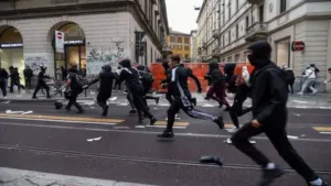 500 more troops to defend Milan,” Salvini wrote on social media — “From words to action