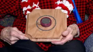 A 104-year-old woman finally received her brother's World War II dog tag 83 years after his death