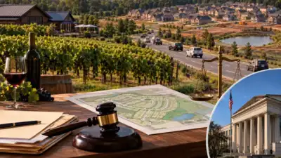 For a Georgia winery owner, the rezoning of approximately 114 acres of neighbouring land