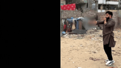 Bangladesh minister Ishraque Hossain raids a suspected drug den in Dhaka with a pistol in hand