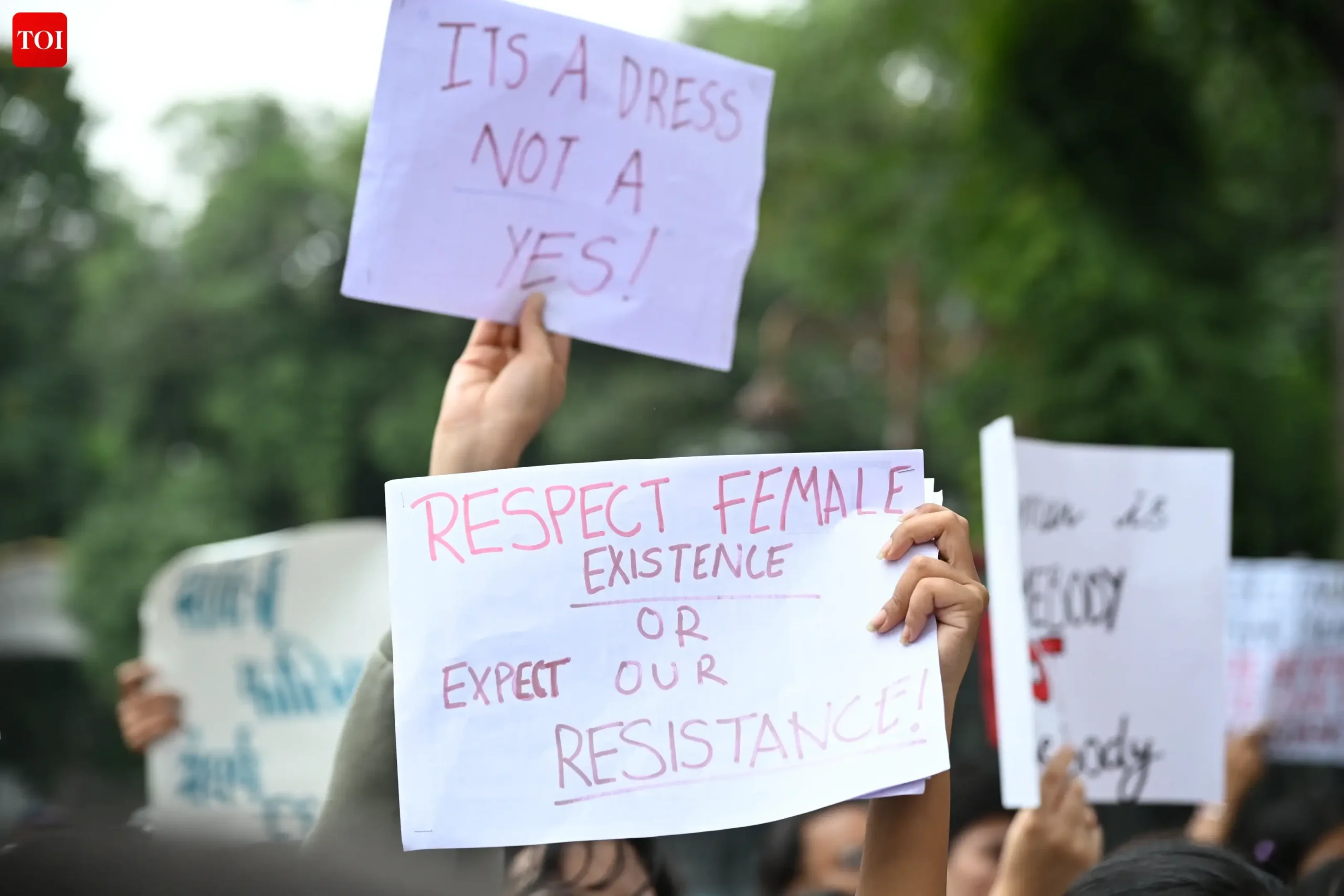 Women and students gather in Pune to raise their voices against violence against women