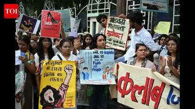 Women and students gather in Pune to raise their voices against violence against women