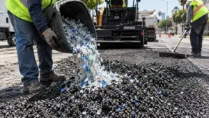 In 2019, Los Angeles tested a road mix made from old asphalt: The wider industry impact