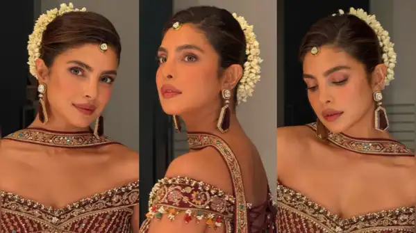 Priyanka Chopra, our desi girl, has undoubtedly found a way to balance her country’s traditions