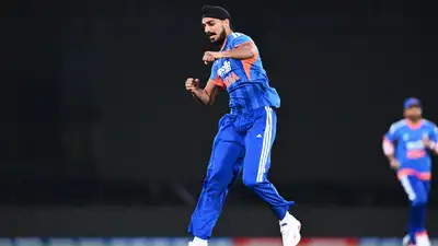 Arshdeep Singh etched his name in the record books during the fourth T20I against New Zealand