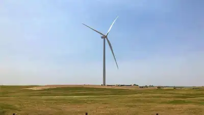 On a 160-acre Nebraska farm parcel, one wind turbine and its: The wider industry impact
