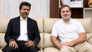 Chief Minister C Joseph Vijay is hosting Leader of the Opposition in the Lok Sabha Rahul Gandhi