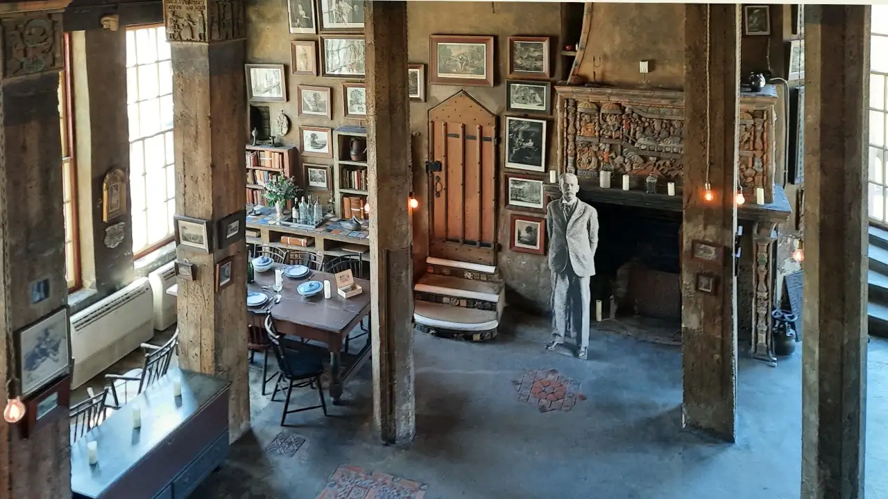 Fonthill Castle, Wohnhaus von Henry Chapman Mercer in Doylestown, PA, USA