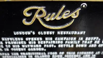 London's oldest restaurant, where Edward VII met his mistresses and showbiz stars gathered