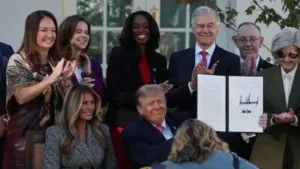 Trump’s comment as Melania signs order sparks awkward exchange: The wider industry impact