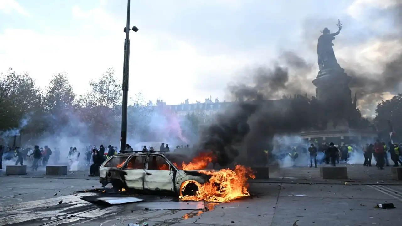 France’s protests spiralled into nationwide unrest amid economic anger, alleged ultra-left