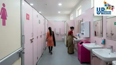 (AI-IMAGE) Uttar Pradesh government is addressing women's sanitation requirements by setting up
