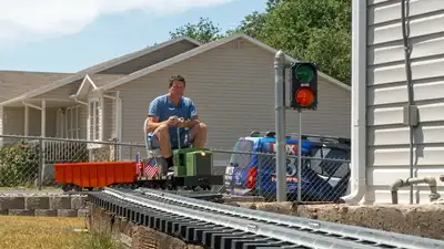 Over the next several months he laid about 400 feet of track, hauled: The wider industry impact