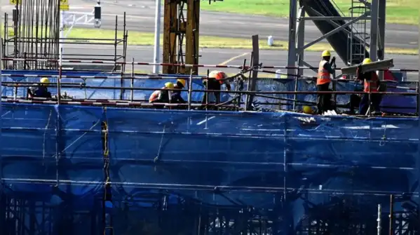 he state government has begun preliminary work for Chennai airport expansion by initiating