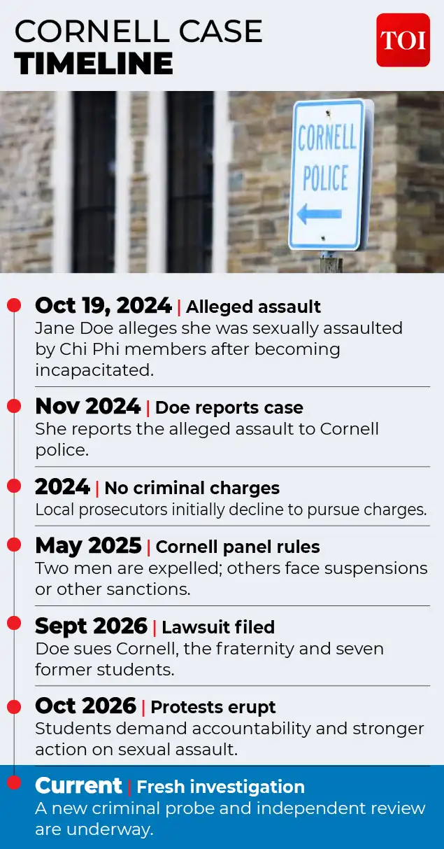 What happened at fraternity house, and what else remains unanswered — Cornell rape case explained