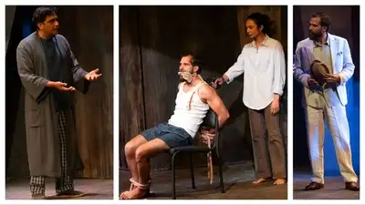 Bruce Guthrie’s Death and the Maiden, featuring Ira Dubey, Neil Bhoopalam and Vivek Gomber
