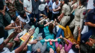 Yadav alleged that Rahul "inappropriately touched" a woman police constable and claimed that
