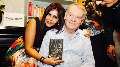 Nisha Jamvwal remembers her ‘godfather’, Jeffrey Archer