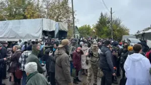 Hundreds evacuated from occupied Oleshky as Melania Trump brokers rare Russia-Ukraine ceasefire