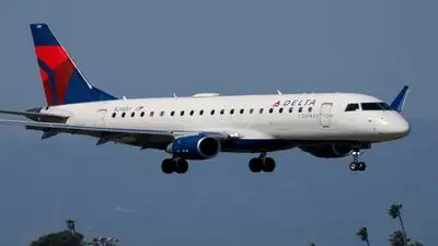 A Delta Air Lines flight arriving from New York was evacuated