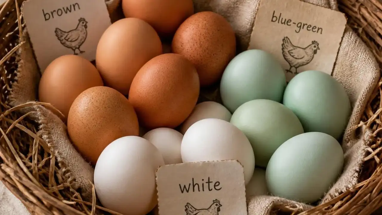 Another misconception about brown and white eggs is that their tastes differ