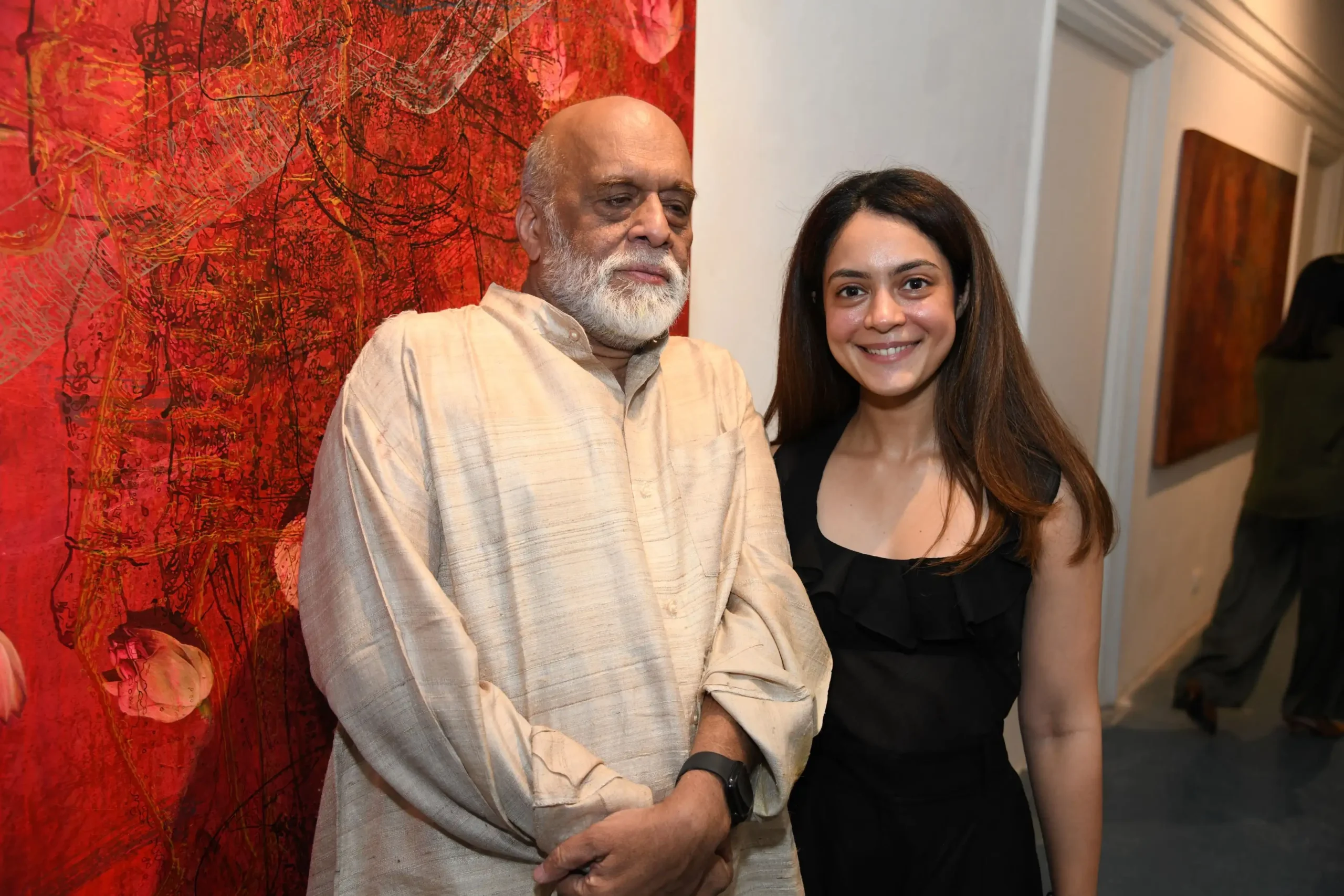 Ramesh’s solo exhibition Sacred Spaces follows a single sustained inquiry across decades