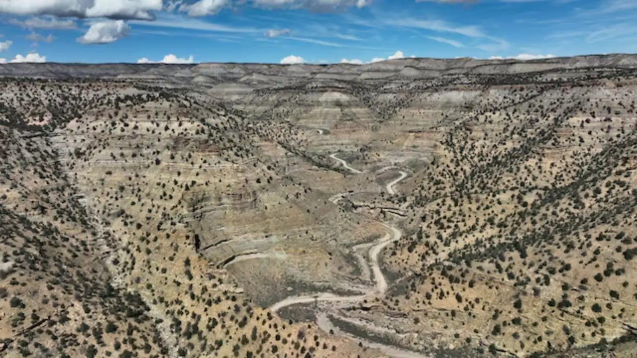 Utah approved blasting 100-foot canyon cliffs to widen a 5.3-mile road for oil trucks; after two