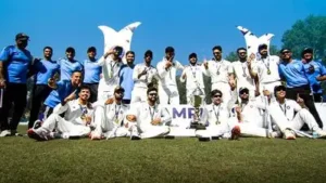 India pacers Mukesh Kumar and Akash Deep shared nine wickets as Rest of India beat reigning