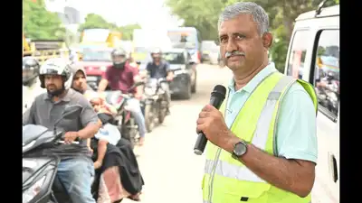 Suresh became a road safety crusader after he met with an accident on a city road in 2008