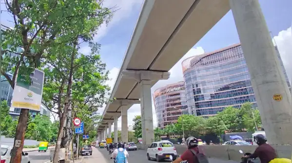 Namma Metro’s 58km Blue Line, connecting Central Silk Board with Kempegowda International