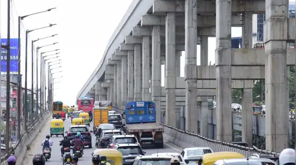 Namma Metro’s 58km Blue Line, connecting Central Silk Board with Kempegowda International