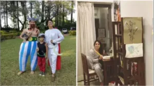 Aamir Khan’s farmhouse’s living areas have plush rattan couches and fine furnishings, ideal