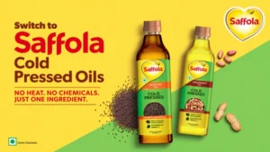 Saffola Cold Pressed Oils, as per the brand, are crafted to complement the diverse cooking