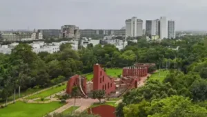 Jantar Mantar, the 18th-century observatory has been de-notified as a designated protest venue
