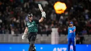 Phillips also moved to the top of the list for the most runs scored by a batter in a T20I